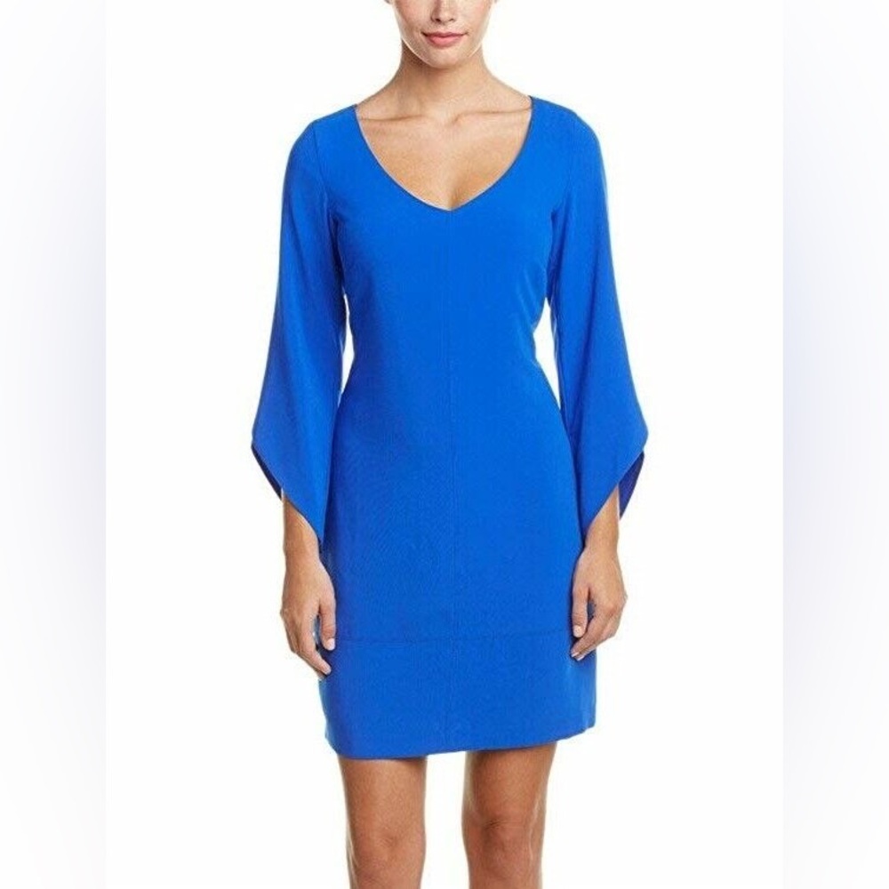 Laundry by Shelli Segal blue cocktail dress